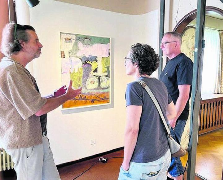 Die Leidenschaft für Kunst und Kultur brachte die Menschen in die Villa Wild.