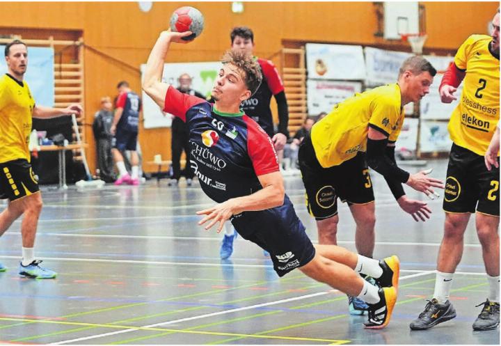 Björn Staubli war mit 10 Treffern bester Torschütze der Freiämter und erzielte auch das entscheidende Tor zum 31:31-Ausgleich. Bild: ch