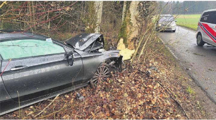 Die Unfallursache ist unklar und wird weiter abgeklärt. Bild: pz