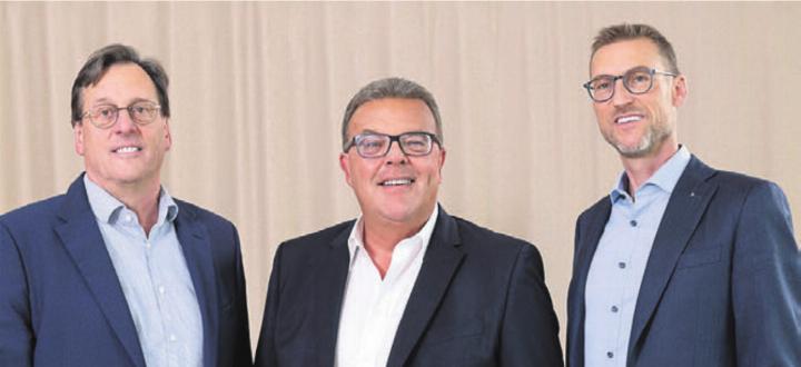 So sieht voraussichtlich das Führungsteam der neuen Bank aus: (v. l.) Markus Ackermann (Mutschellen-Reppischtal), Daniel Schibli (Rohrdorferberg-Fislisbach), Roger Seiler (Zufikon). Bild: zg