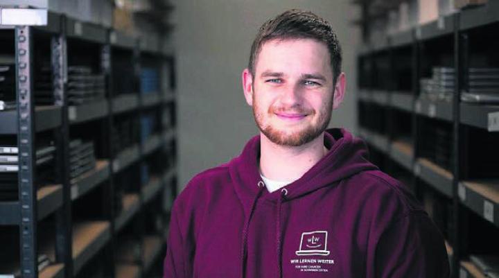 Tobias Schär ist der Kopf hinter «Wir lernen weiter». Bild: zg