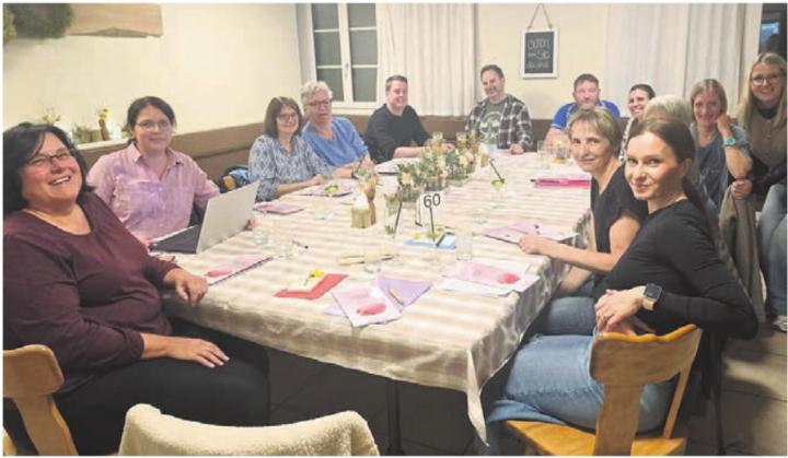 Die Mitglieder der Ludothek an ihrer Generalversammlung. Bild: zg