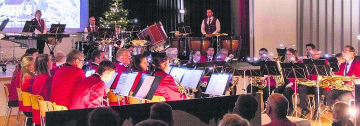 Die Musikgesellschaft Mühlau lädt am 7. Dezember wieder zum Adventskonzert. Bild: zg