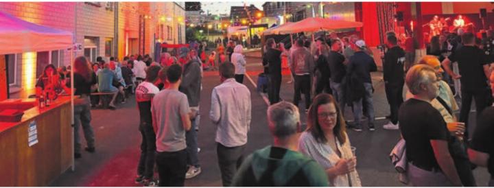 An beiden Abenden herrschte auf dem Areal eine super Stimmung. Bild: chh