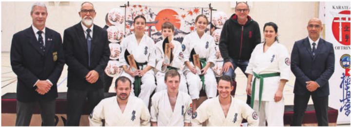 Der Karate-Club Wohlen an der Kata-SM. Bild: zg
