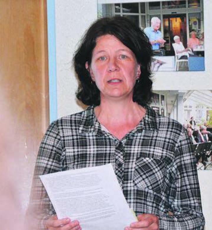 Priska Kaufmann von der Mütter- und Väterberatung stellte das Projekt der frühen Förderung bei Dreijährigen vor. Bild: ake