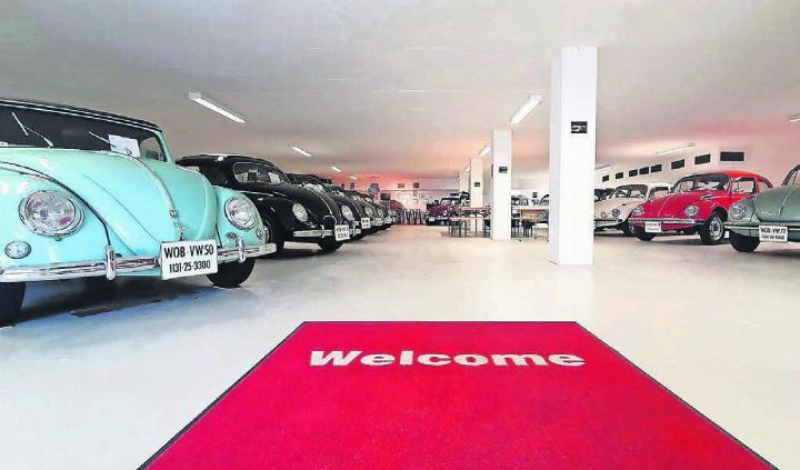 Zu seinem 10-Jahr-Jubiläum beteiligt sich das VW Käfer Museum in Aarburg erstmals am Museumstag. Bild: pd