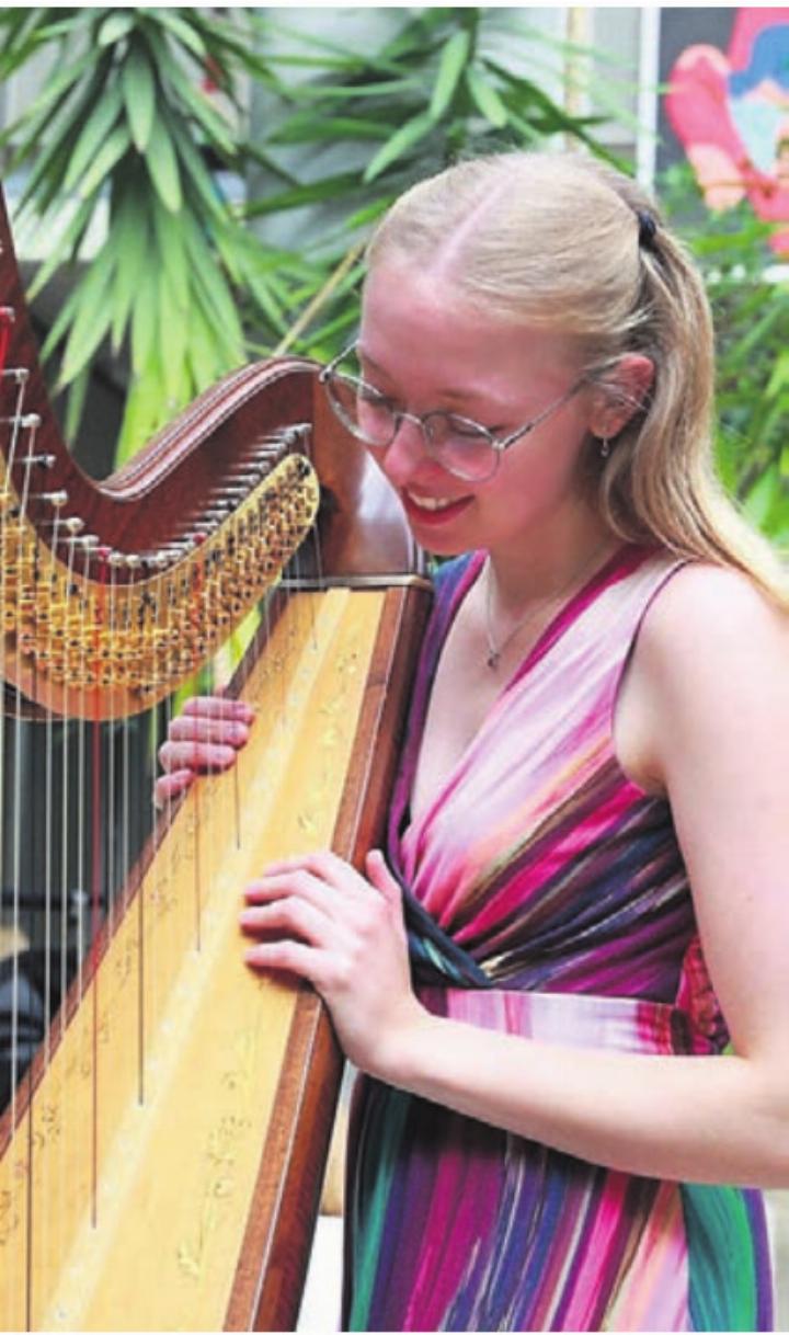 Als Solistin dabei: Jana Bürger aus Wohlen. Bild: zg