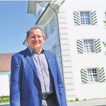 Gefordert im Ressort Personal - Jakob Sidler will sich als Gemeindeammann für eine hohe Standortattraktivität einsetzen. Bild: Thomas Stöckli