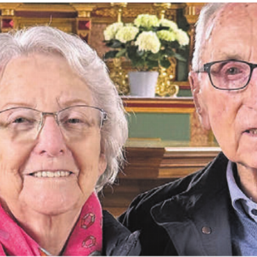Zum 70. Hochzeitstag gratulieren