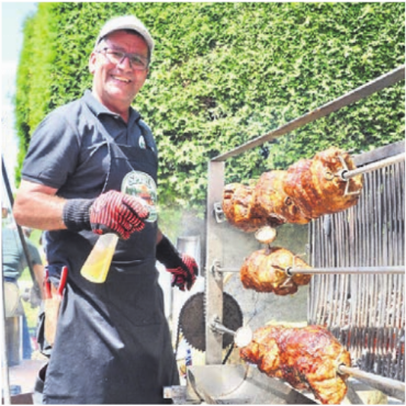 Strassenfest mit lokaler Vielfalt - Peter Wolfisberg für den Verein «SpiGrü».