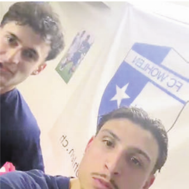 Vom Pensionär und dem Goldjungen - Die früheren FCW-Teamkumpels Noah Jappert (links) und Noel Romano.