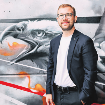 Der Gastro-Boss vom Brügglifeld - Für den Wohler (der mit seiner Familie in Büttikon wohnt) ist es ein Traumjob.