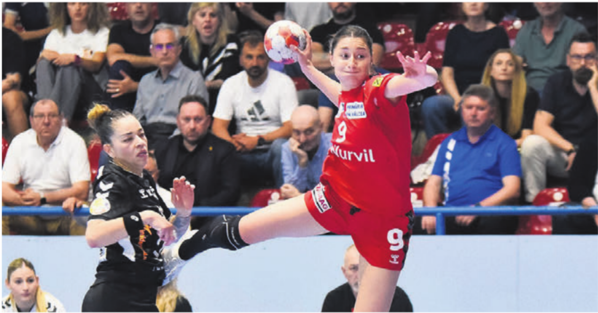 Am Final Four in Rumänien erhielt Daphne Gautschi viel Spielzeit. Bild: zg - Das Bild wird blockiert. – Möglicherweise durch einen aktiven Adblocker.