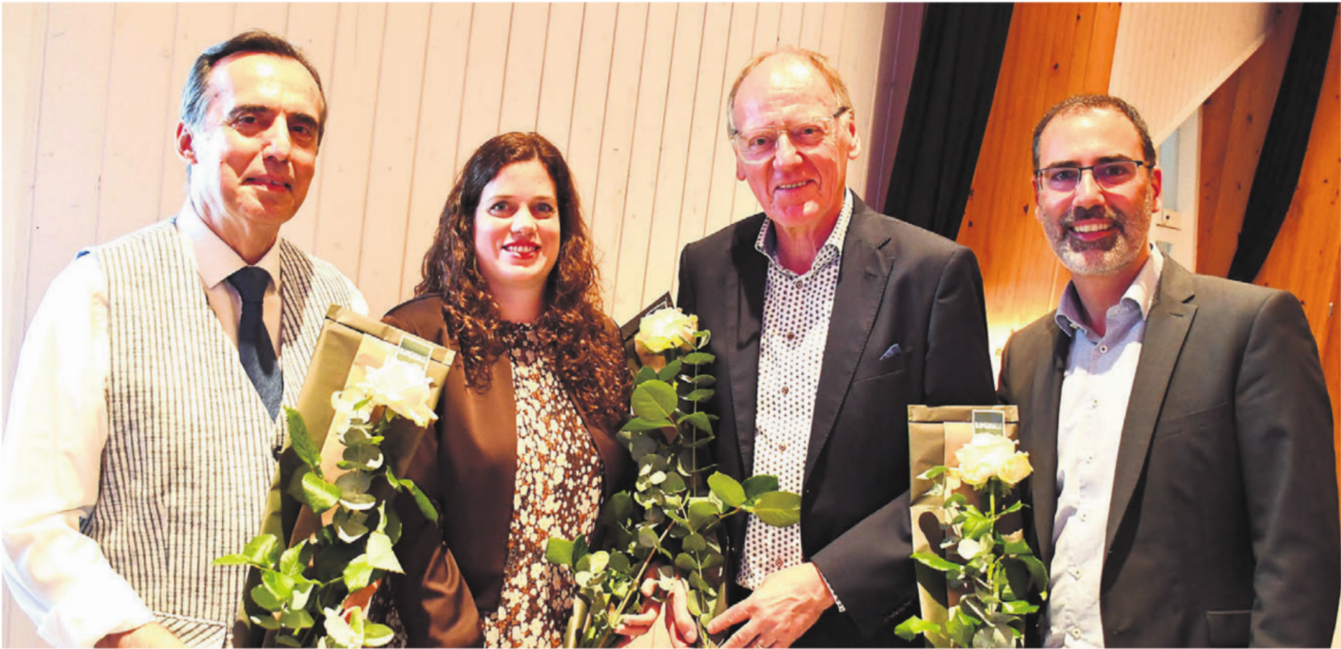 Damit die Spitex weiter so erfolgreich in der Pflege tätig sein kann, wurde die Spitze neu besetzt. Von links, Salvatore Doki, der ehemalige Geschäftsführer, neben seiner Nachfolgerin Luisa Meier. Sie wird ab August die Spitex Muri und Umgebung führen. Beat Wenger, Geltwil, wurde zum neuen Präsident des Vereins gewählt. Er übernimmt das Amt von Christian Wyss, der aus der Region wegzieht. Bild: Verena Anna Wigger - Das Bild wird blockiert. – Möglicherweise durch einen aktiven Adblocker.