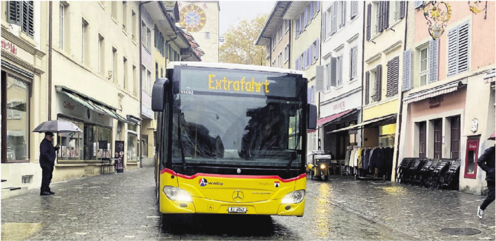 Mit der möglichen Buslinie durch die Altstadt hat man sich im Rathaus intensiv beschäftigt. Im Herbst wurden Testfahrten durchgeführt. Mit der möglichen Buslinie durch die Altstadt hat man sich im Rathaus intensiv beschäftigt. Im Herbst wurden Testfahrten durchgeführt.
