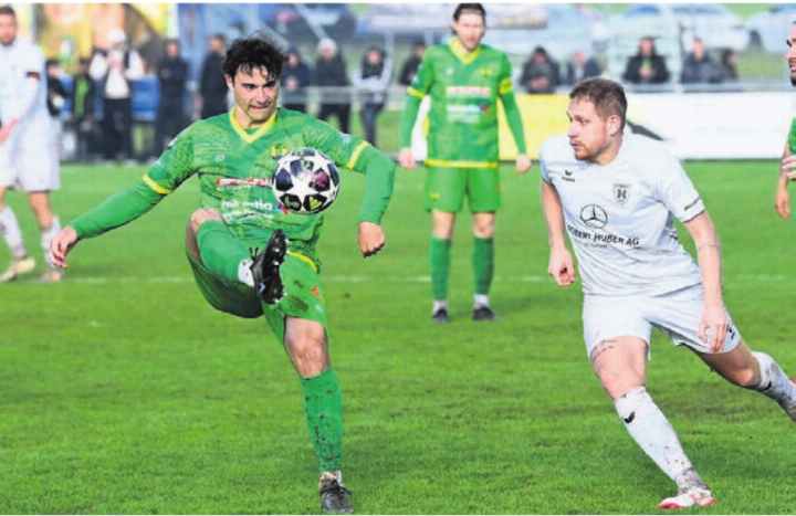 Beim FC Mutschellen (links Gianluca Sforza) fehlte es gegen Wettingen auch an der nötigen Konsequenz. Bild: awa/Archiv
