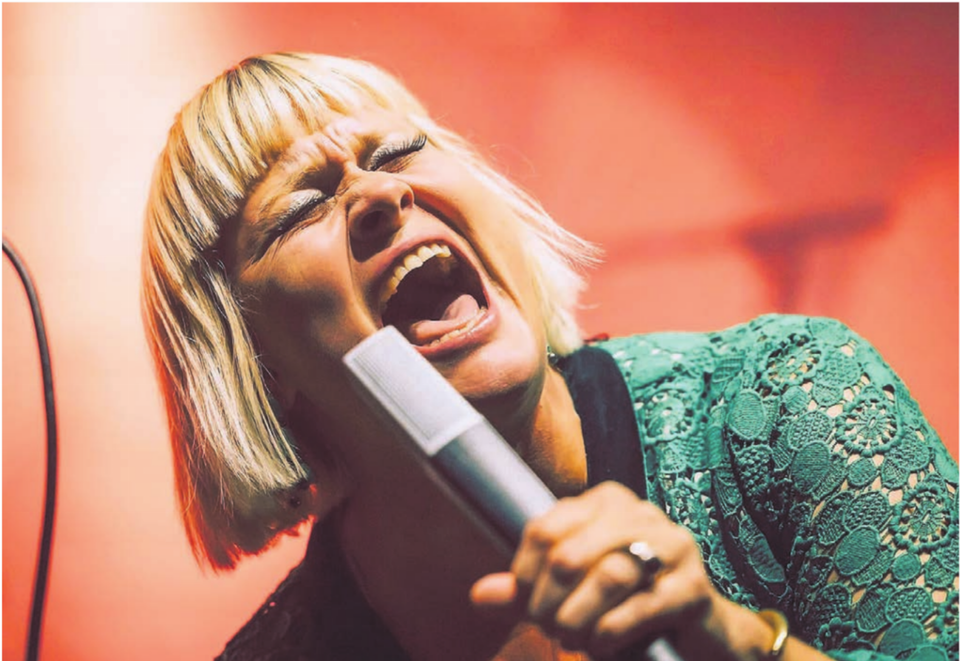 Stargast am Abend des Jubiläumstages: Soul-Ikone Nicole Bernegger wird mit ihrer achtköpfigen Band im Park des Strohmuseums für beste Stimmung sorgen.    Bild: pd - Das Bild wird blockiert. – Möglicherweise durch einen aktiven Adblocker.