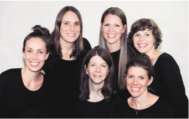 Die «Six Chicks» versprechen einen amüsanten musikalischen Abend. Bild: zg