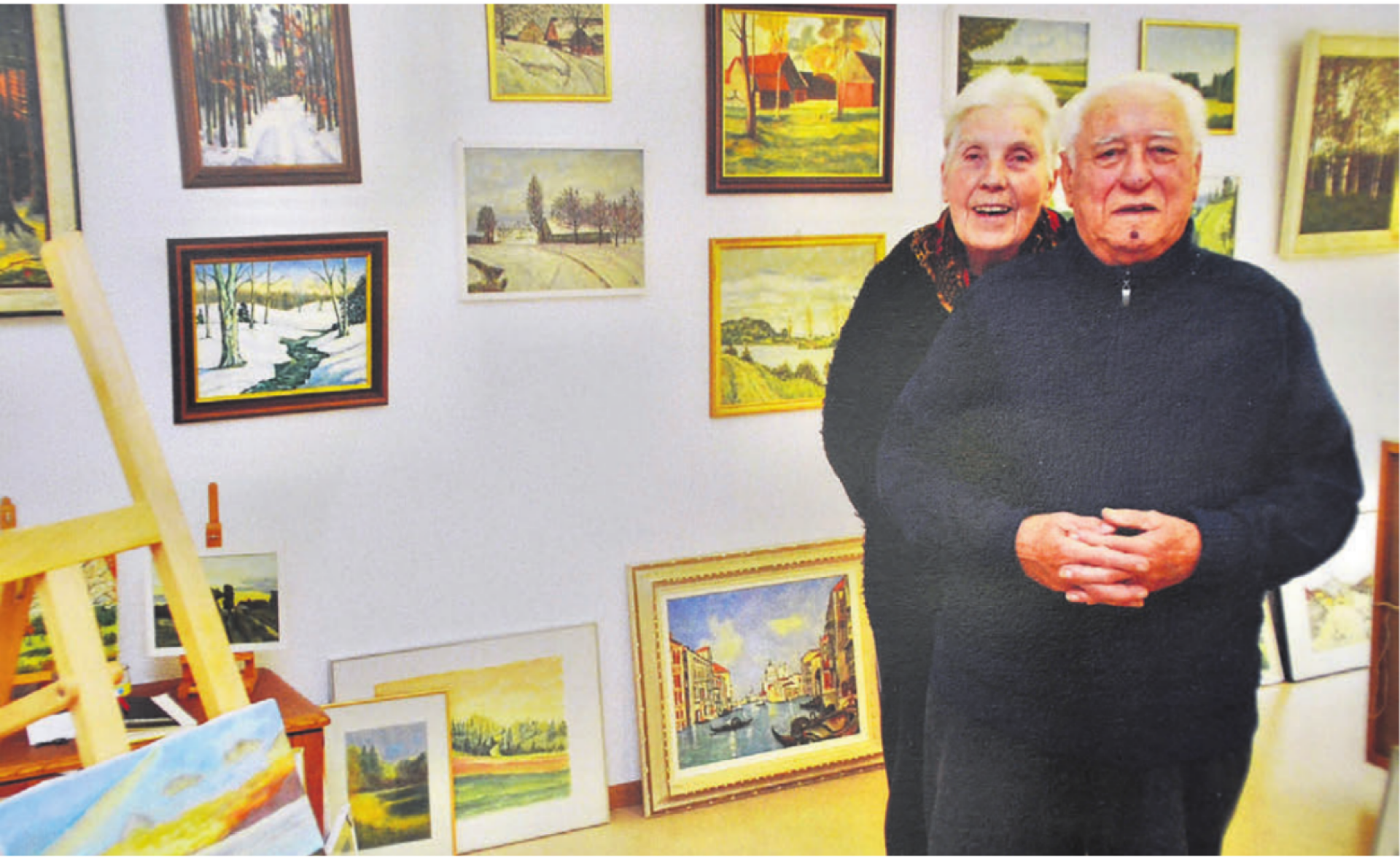 Längst vergangene Zeiten: Die verstorbenen Ernst und Ruth Hunziker in ihrer Galerie See & Tal. Bilder: Thomas Stöckli / Archiv - Das Bild wird blockiert. – Möglicherweise durch einen aktiven Adblocker.