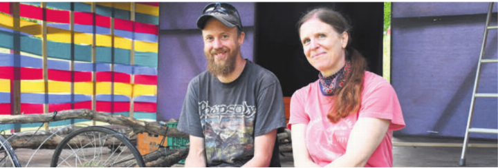 Matthias Wüthrich und Miriam Corboz von der Sommerbar freuen sich auf den Start. Matthias Wüthrich und Miriam Corboz von der Sommerbar freuen sich auf den Start.