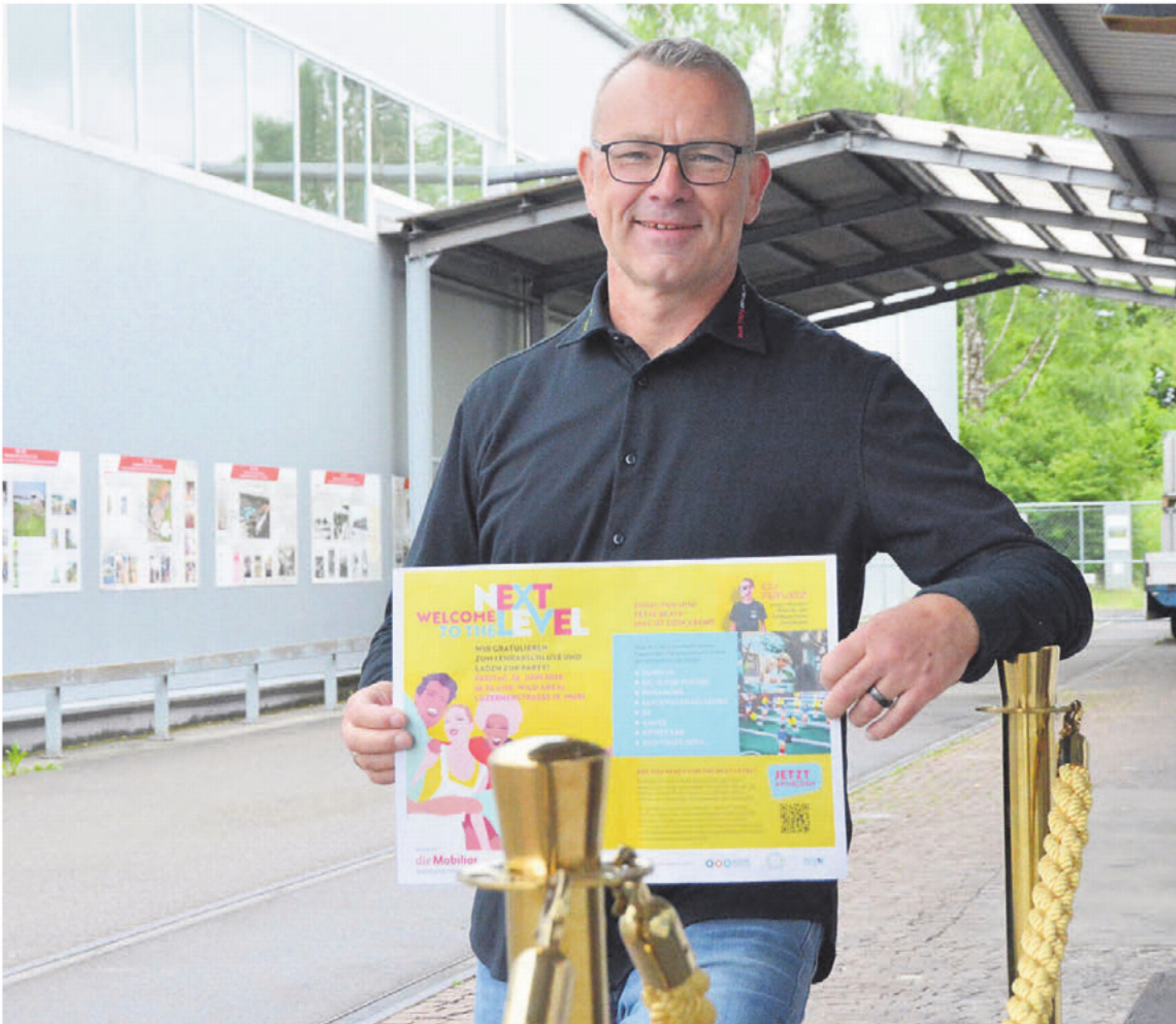 Urs Beyeler auf dem Wild-Areal im Herzen von Muri. Hier heisst es Ende Monat: «Welcome to the Next Level.»
Bild: Annemarie Keusch - Das Bild wird blockiert. – Möglicherweise durch einen aktiven Adblocker.