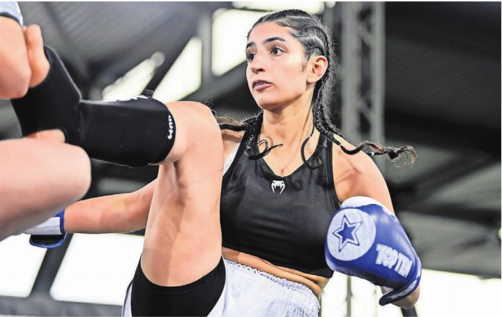 An der «Xplosiv Fight Night» 2025 konnte Sanem Oruclar ihren Ringkampf gewinnen. Bild: Alexander Wagner / Archiv An der «Xplosiv Fight Night» 2025 konnte Sanem Oruclar ihren Ringkampf gewinnen. Bild: Alexander Wagner / Archiv