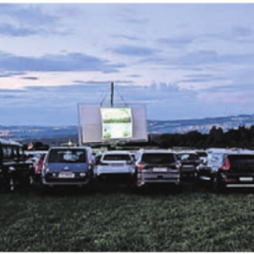 Heimaturlaub fürs Autokino - Im Auto einen Kinofilm geniessen – das Autokino ist einmalig. Bild: Archiv