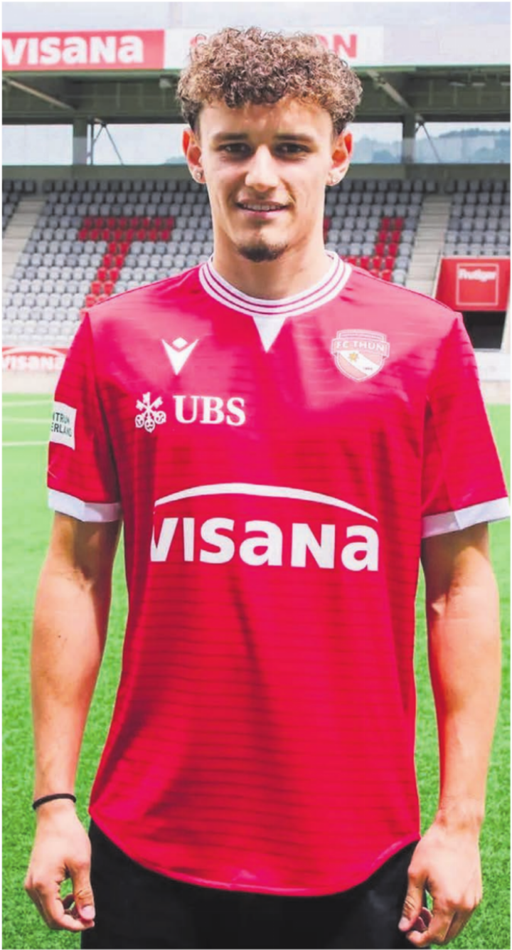 Als Junior spielte Dorian Derbaci für Mutschellen, Wohlen und GC. Beim FC Aarau reifte er zum Profi – und wechselt nun zum Meister FC Thun. Bild: FC Thun