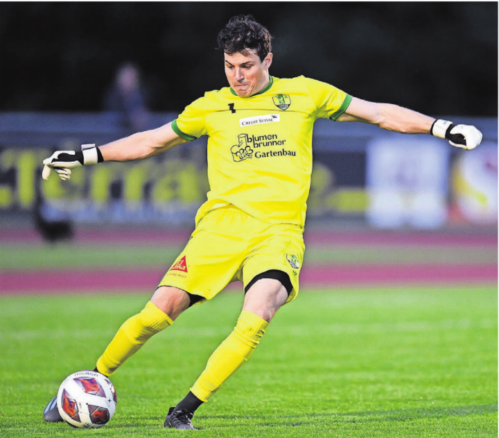 Nach fast zwei Jahrzehnten ist Goalie Fabian Riesen nicht mehr Teil der ersten Mannschaft des FC Mutschellen. Bild: Awa/Archiv