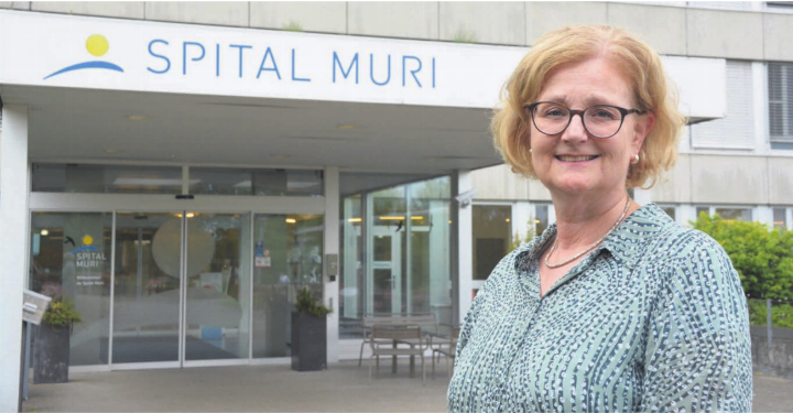 Sabina Rüttimann war in den vergangenen zwei Jahrzehnten ganz oft am Spital Muri anzutreffen. Bild: Annemarie Keusch Sabina Rüttimann war in den vergangenen zwei Jahrzehnten ganz oft am Spital Muri anzutreffen. Bild: Annemarie Keusch