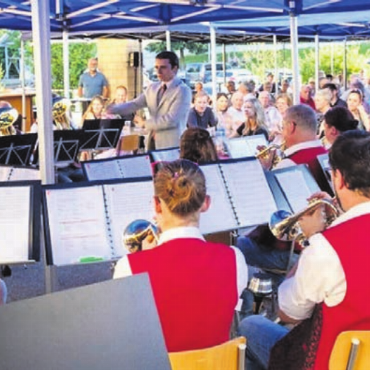 Sommernacht mit Musik - Impressionen vom letzten Sommernachtskonzert. Bild: zg