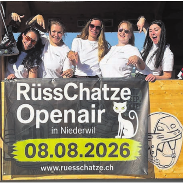 Sommerfest unter freiem Himmel - Das OK unternimmt alles, damit sich die Gäste auch dieses Jahr auf Gauchs Bergli in Niederwil rundum wohlfühlen. Bild: zg