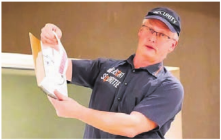 Lucas Burri alias Lucas mit C in Aktion. Bild: zg