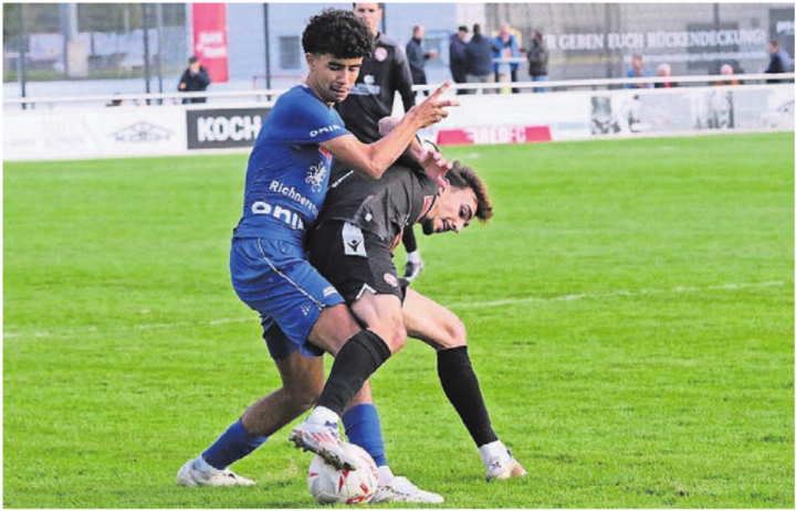 Nach einem Jahr Pause können sich Luca Nascimento (links) und der FC Wohlen wieder mit der U21 des FC Thun messen. Bild: Archiv/jl