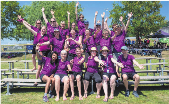 Gruppenbild der Murianer Turnerinnen. Bild: zg
