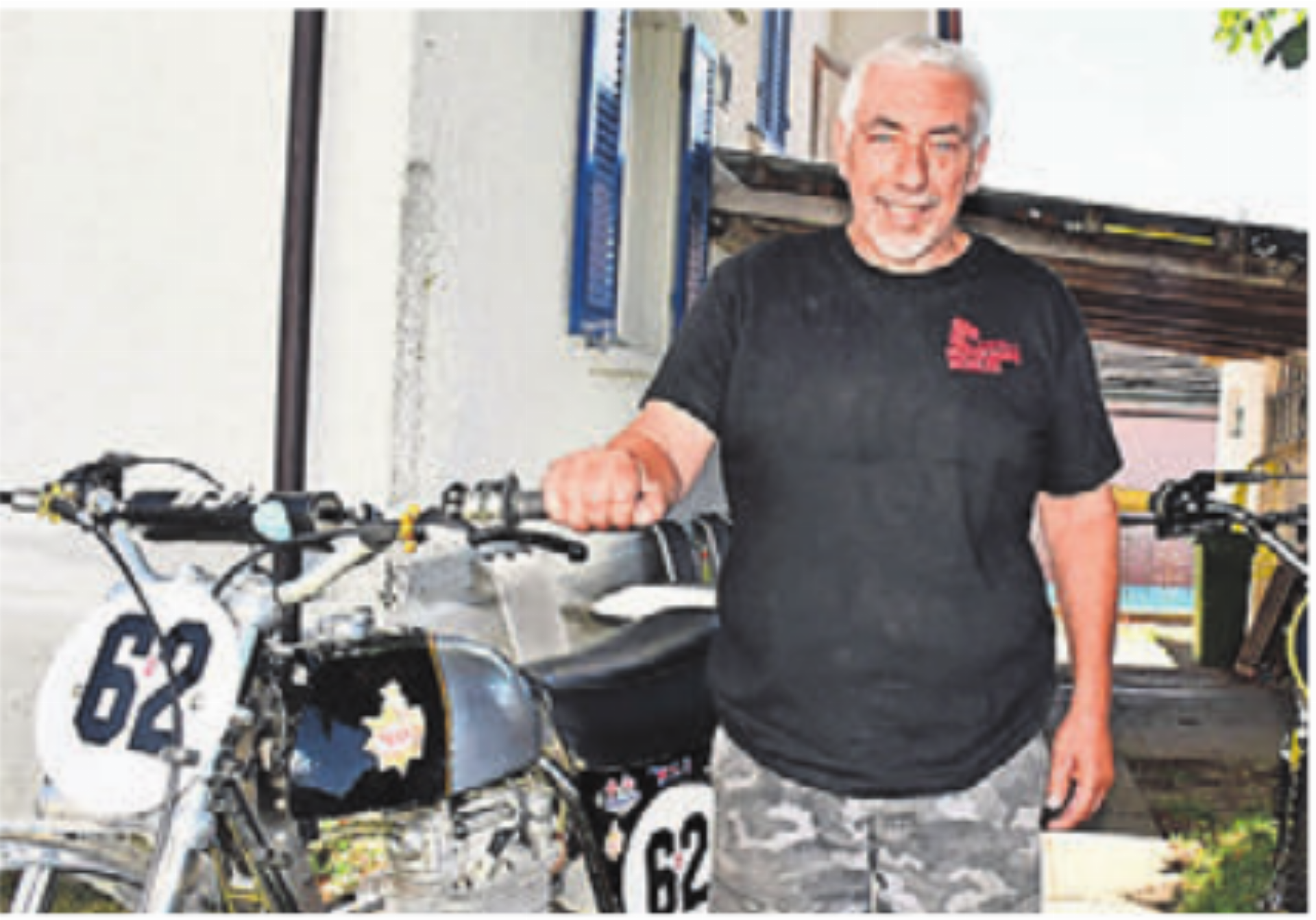Roland Büchi, Motocrossfan. Bild: dm - Das Bild wird blockiert. – Möglicherweise durch einen aktiven Adblocker.