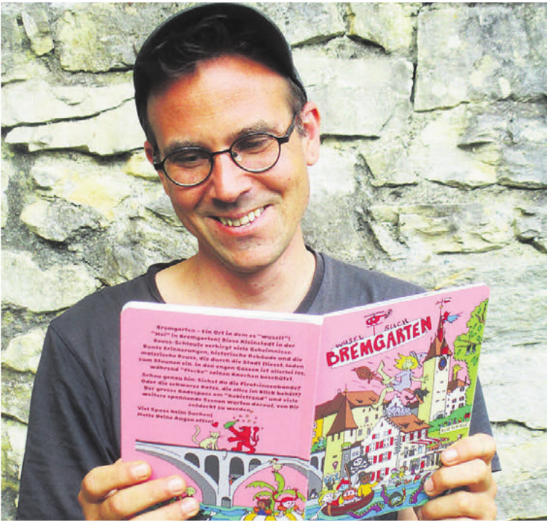 Michael Schaller liess sich beim Zeichnen von seinen eigenen Erlebnissen und seiner Fantasie leiten.
Bild: Rahel Schmid Michael Schaller liess sich beim Zeichnen von seinen eigenen Erlebnissen und seiner Fantasie leiten.
Bild: Rahel Schmid