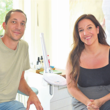 Ungewohntes Terrain - Bei seinem Arbeitseinsatz im Institut von Bettina Leuthold hat Stefan Sprenger Dutzende neue Wörter und Begriffe gelernt.