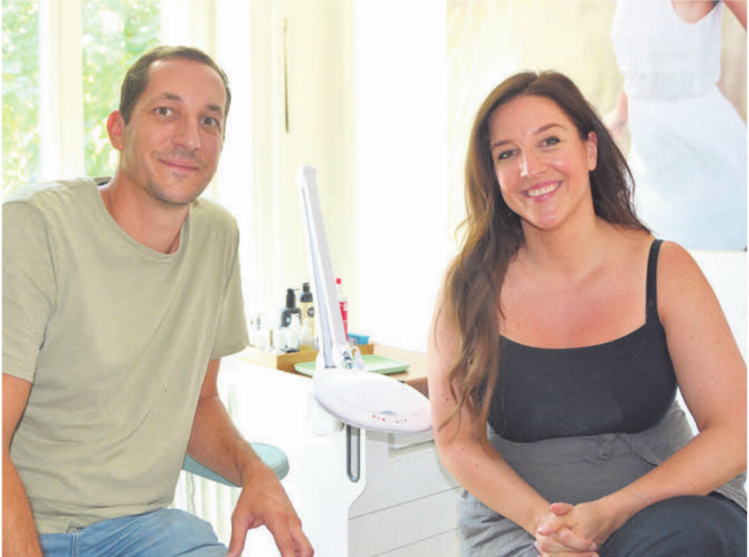 Bei seinem Arbeitseinsatz im Institut von Bettina Leuthold hat Stefan Sprenger Dutzende neue Wörter und Begriffe gelernt. Bei seinem Arbeitseinsatz im Institut von Bettina Leuthold hat Stefan Sprenger Dutzende neue Wörter und Begriffe gelernt.