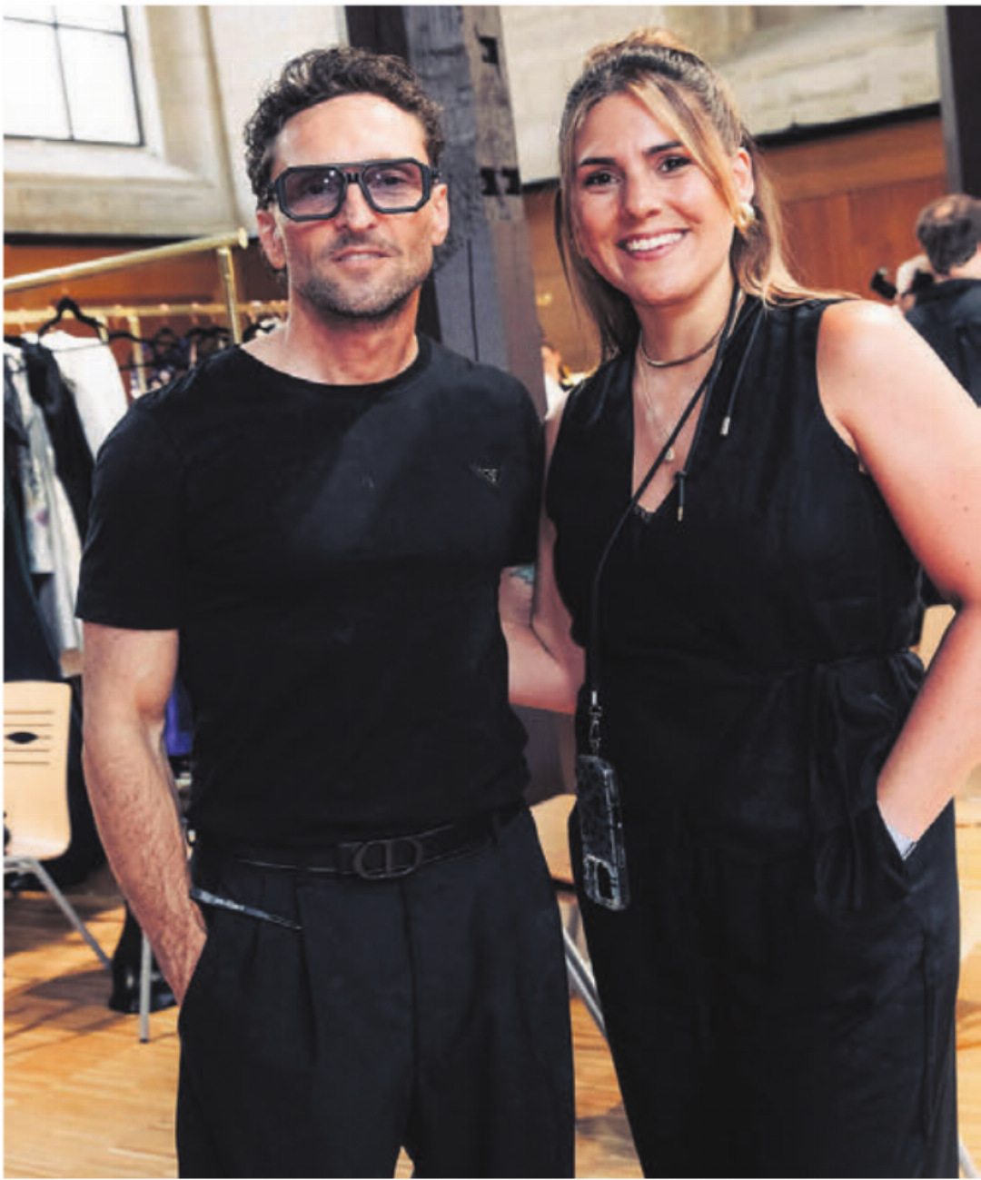 Alexander von Trentini und Angela Pepe in Paris. Alexander von Trentini und Angela Pepe in Paris.