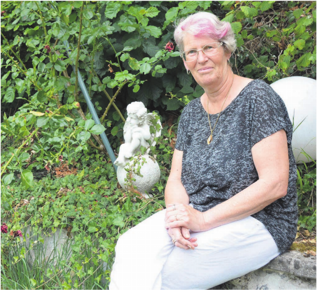 Engel haben für Franziska Stenico eine starke Symbolik – die Ruhe in ihrem Garten sowieso. Bild: Annemarie Keusch Engel haben für Franziska Stenico eine starke Symbolik – die Ruhe in ihrem Garten sowieso. Bild: Annemarie Keusch