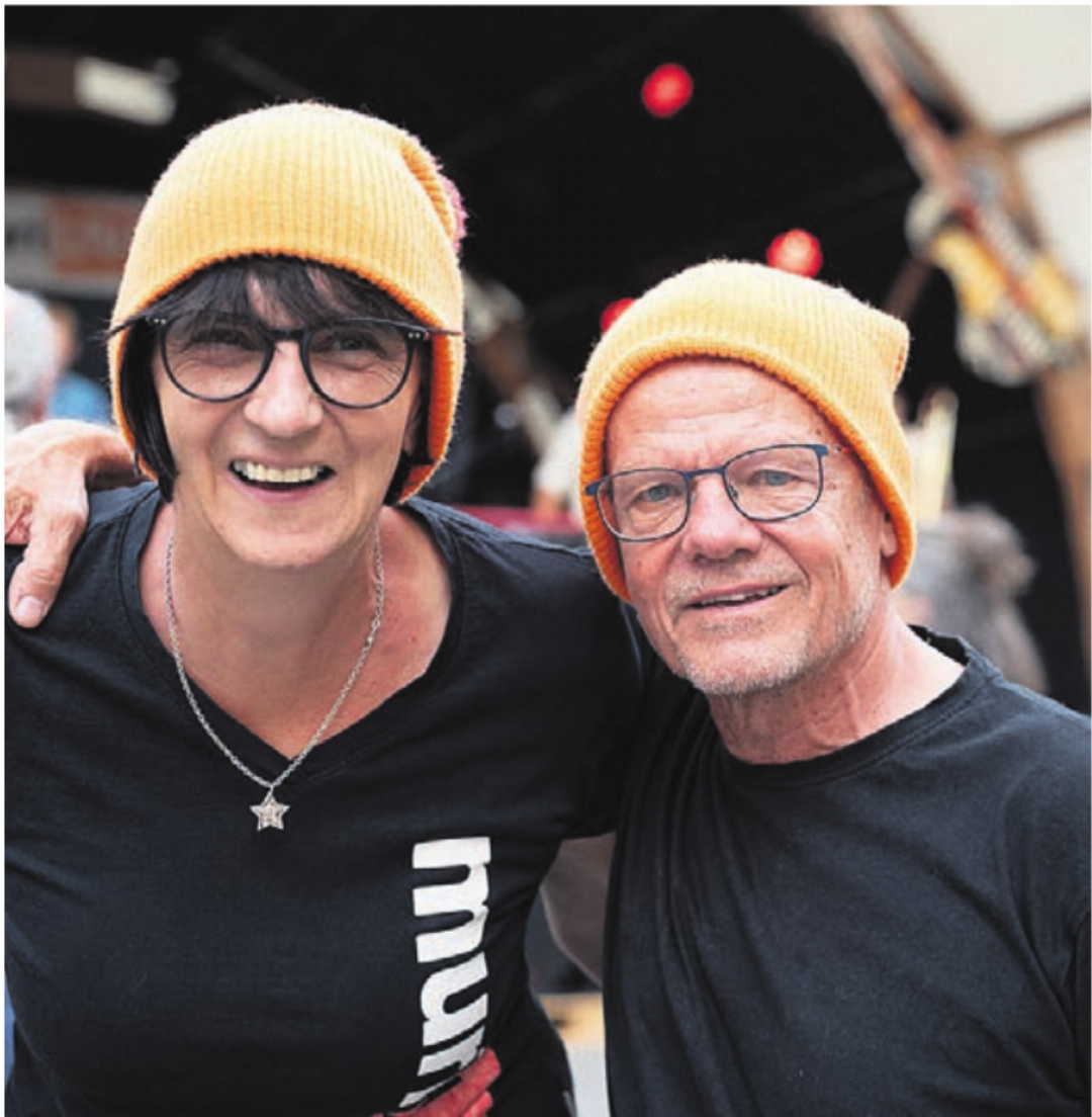 Mehr als zufriedene Organisatoren: Paula Loher-Staubli und Markus Bohren. Mehr als zufriedene Organisatoren: Paula Loher-Staubli und Markus Bohren.