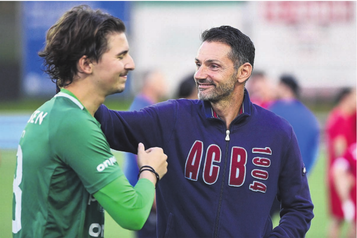 Sportchef Sergio Colacino ist zufrieden mit der Vorbereitung. «Es geht in die richtige Richtung», sagt er. Bild: Alexander Wagner Sportchef Sergio Colacino ist zufrieden mit der Vorbereitung. «Es geht in die richtige Richtung», sagt er. Bild: Alexander Wagner