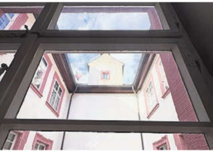 Blick in den Innenhof. Bild: zg Blick in den Innenhof. Bild: zg