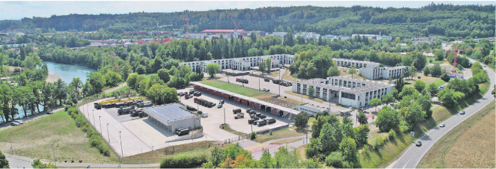 Der Genie-Waffenplatz Bremgarten ist heute Standort unter anderem der Spezialisten der zwei Bereitschaftsbataillone, welche Logistik und Personal für Katastrophenhilfe im In- und Ausland stellen. Bild: zg Der Genie-Waffenplatz Bremgarten ist heute Standort unter anderem der Spezialisten der zwei Bereitschaftsbataillone, welche Logistik und Personal für Katastrophenhilfe im In- und Ausland stellen. Bild: zg