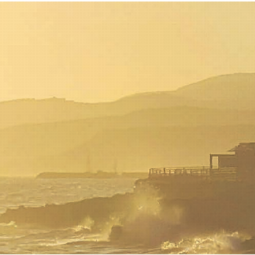 LESERFOTOS - Heidi Stierli weilte auf Kreta und hat diese spezielle Stimmung kurz nach Sonnenaufgang festhalten können.    Bilder: zg