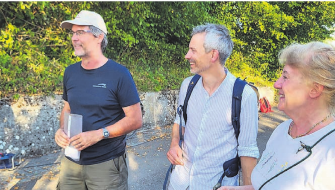 Ein Kanti-Trio hat für einen tollen Abend gesorgt (v. l.): Mark Heinz, Rektor Matthias Angst und Andrea Neudecker. Ein Kanti-Trio hat für einen tollen Abend gesorgt (v. l.): Mark Heinz, Rektor Matthias Angst und Andrea Neudecker.